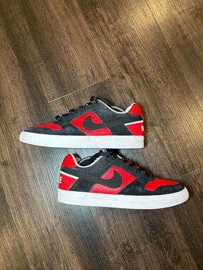 Nike SB Delta Force Vulcan Bred Black Red